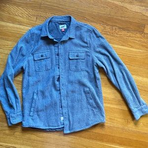 Lined shacket with pockets! Size M